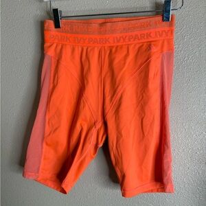 Beyoncé Ivy Park Adidas Solar Orange Bike Shorts Women’s small